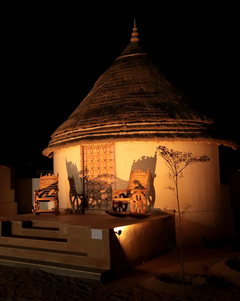 Round Bhavya Luxury Suite at Bhavya Resort Jaisalmer